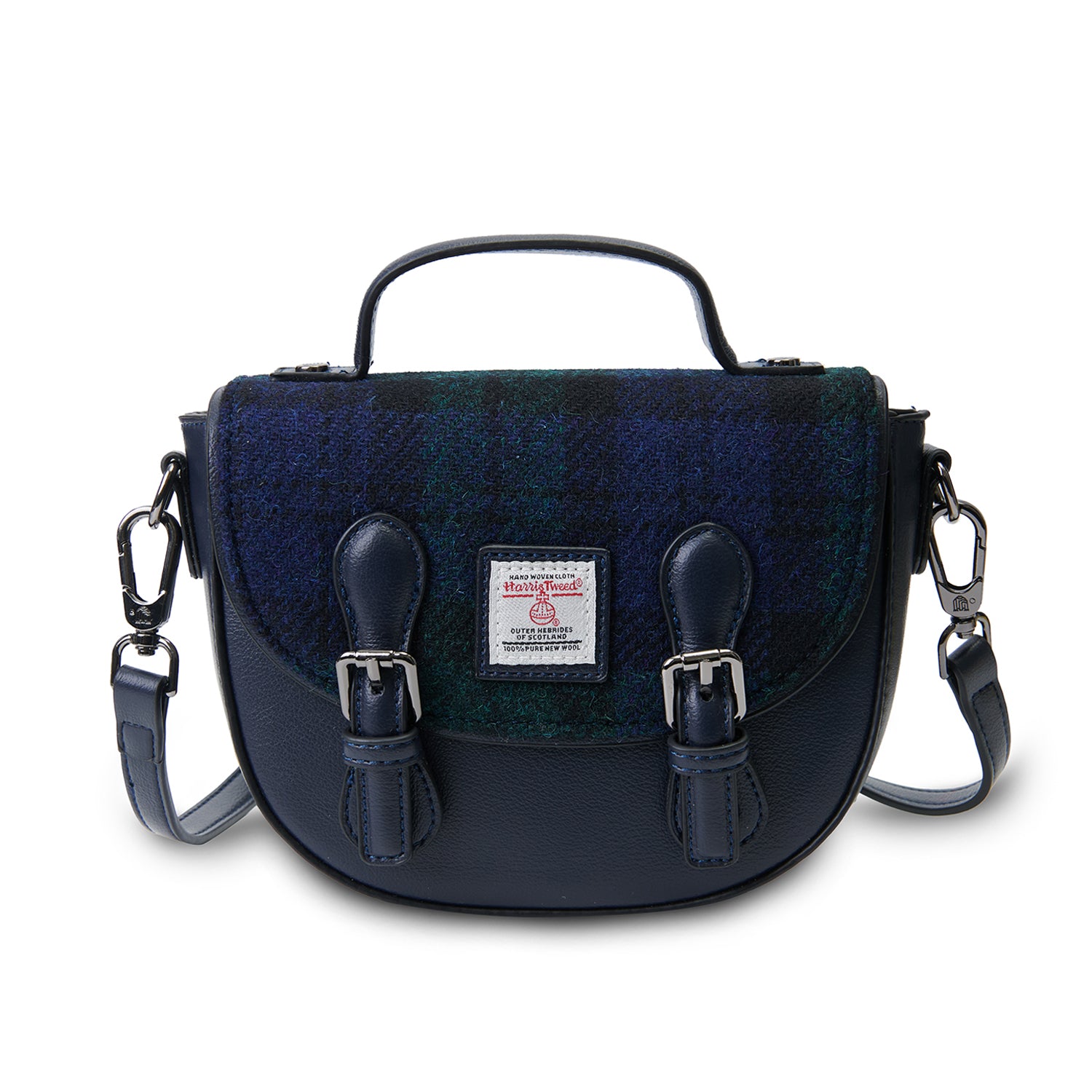 The Mini Cobble Satchel - Black Watch