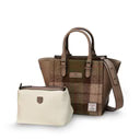 The Medium Caillie Tote - Chestnut Tartan