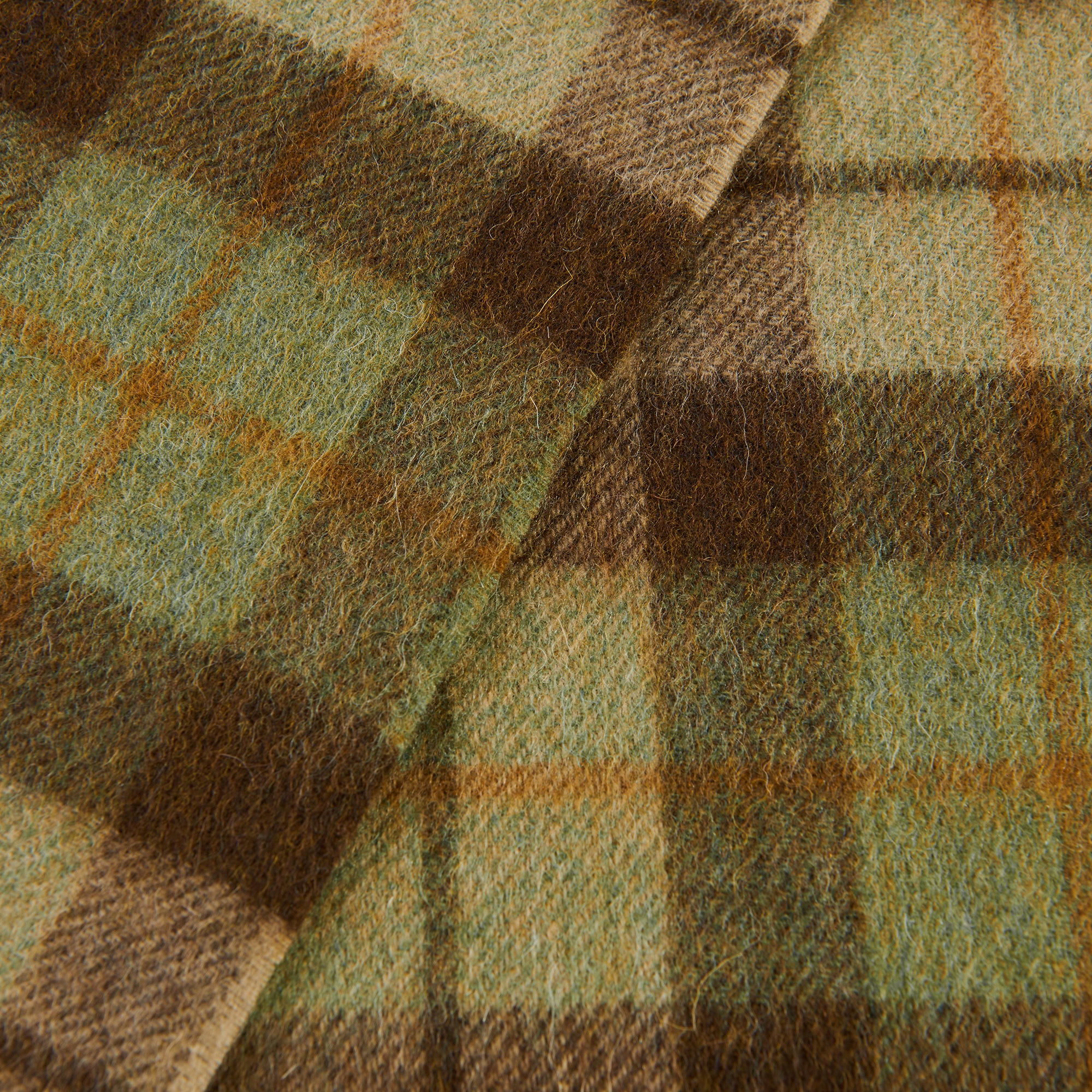 Lambswool Scarf - Chestnut Tartan
