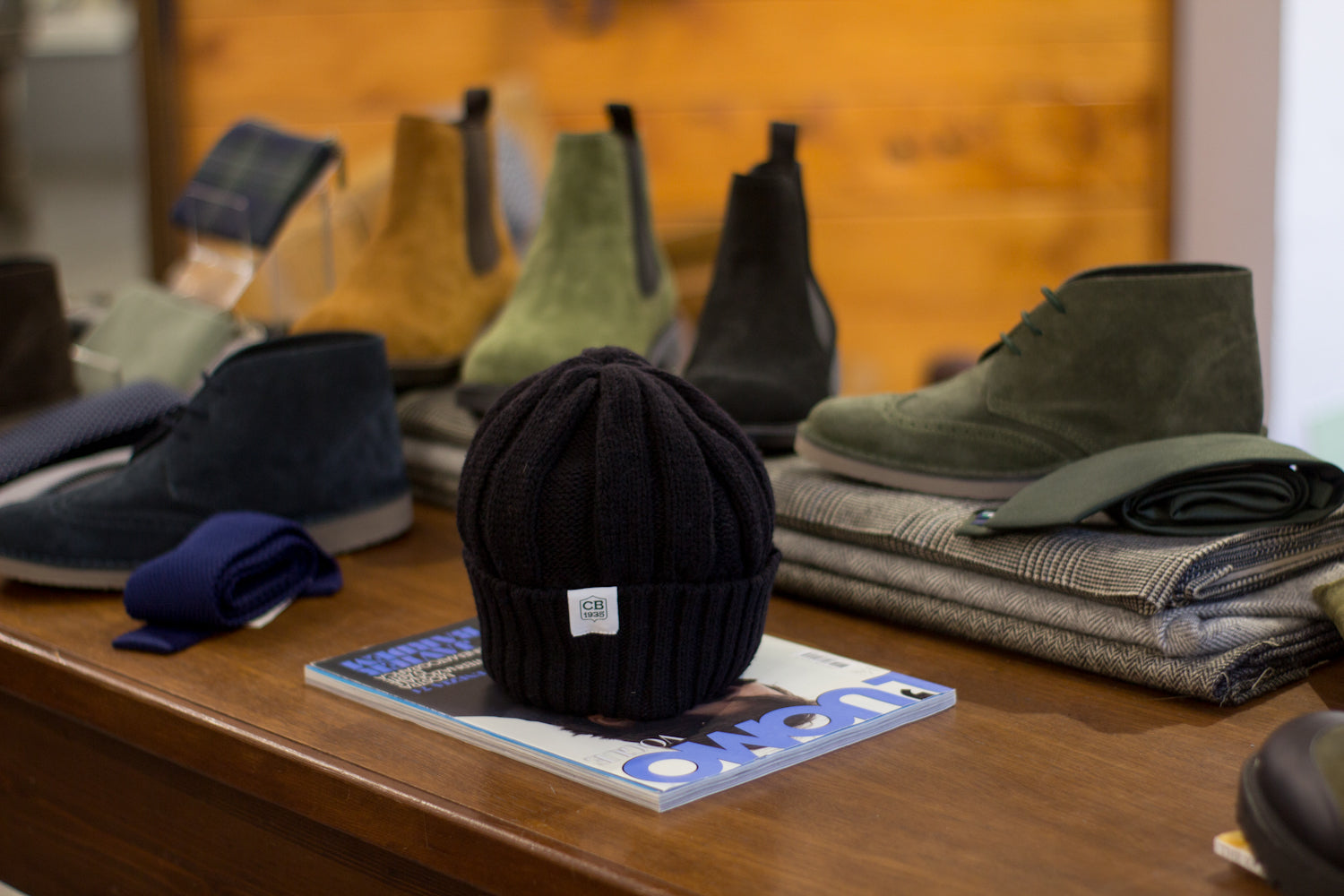 Wool Beanie - Black