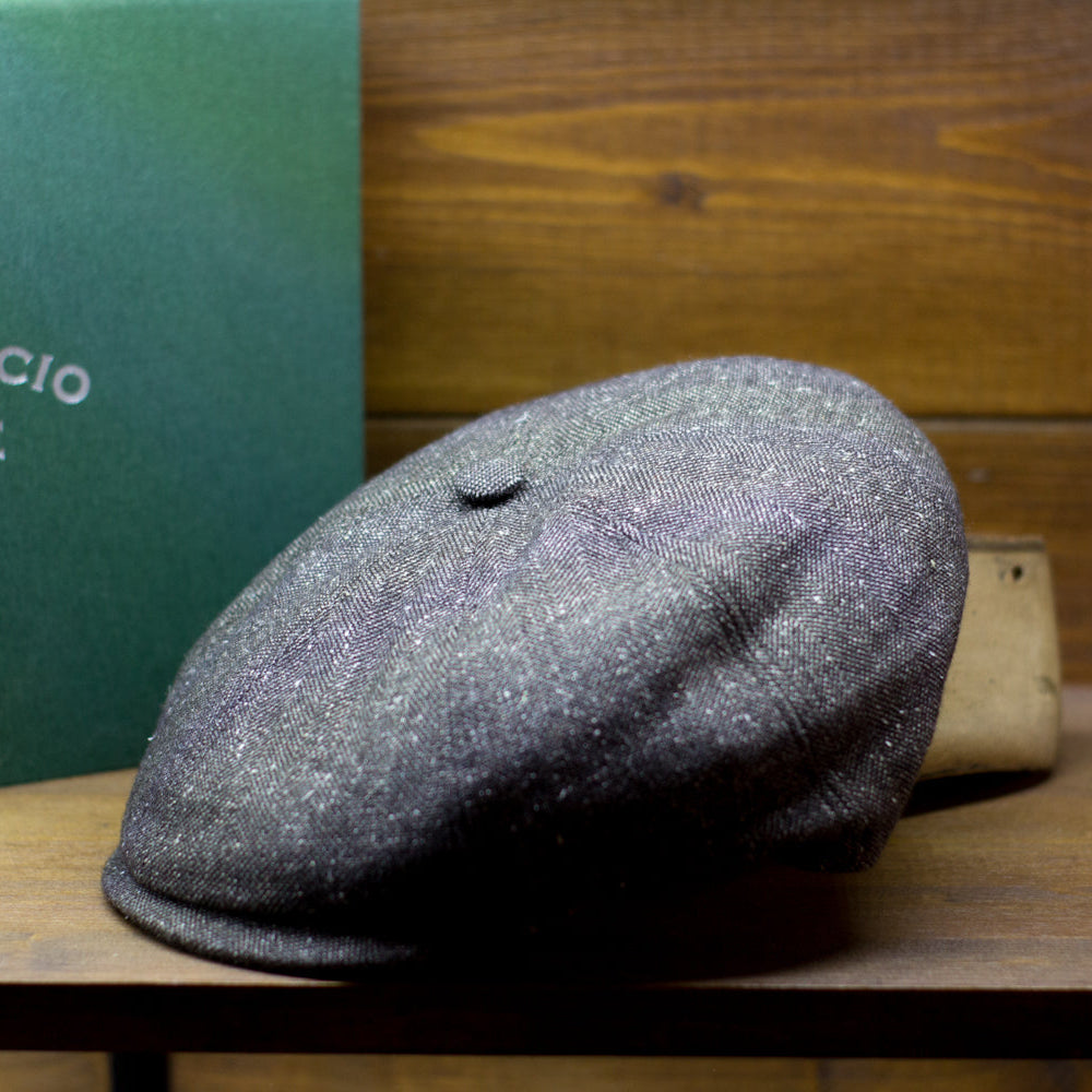 Polly Boy - Anthracite Herringbone