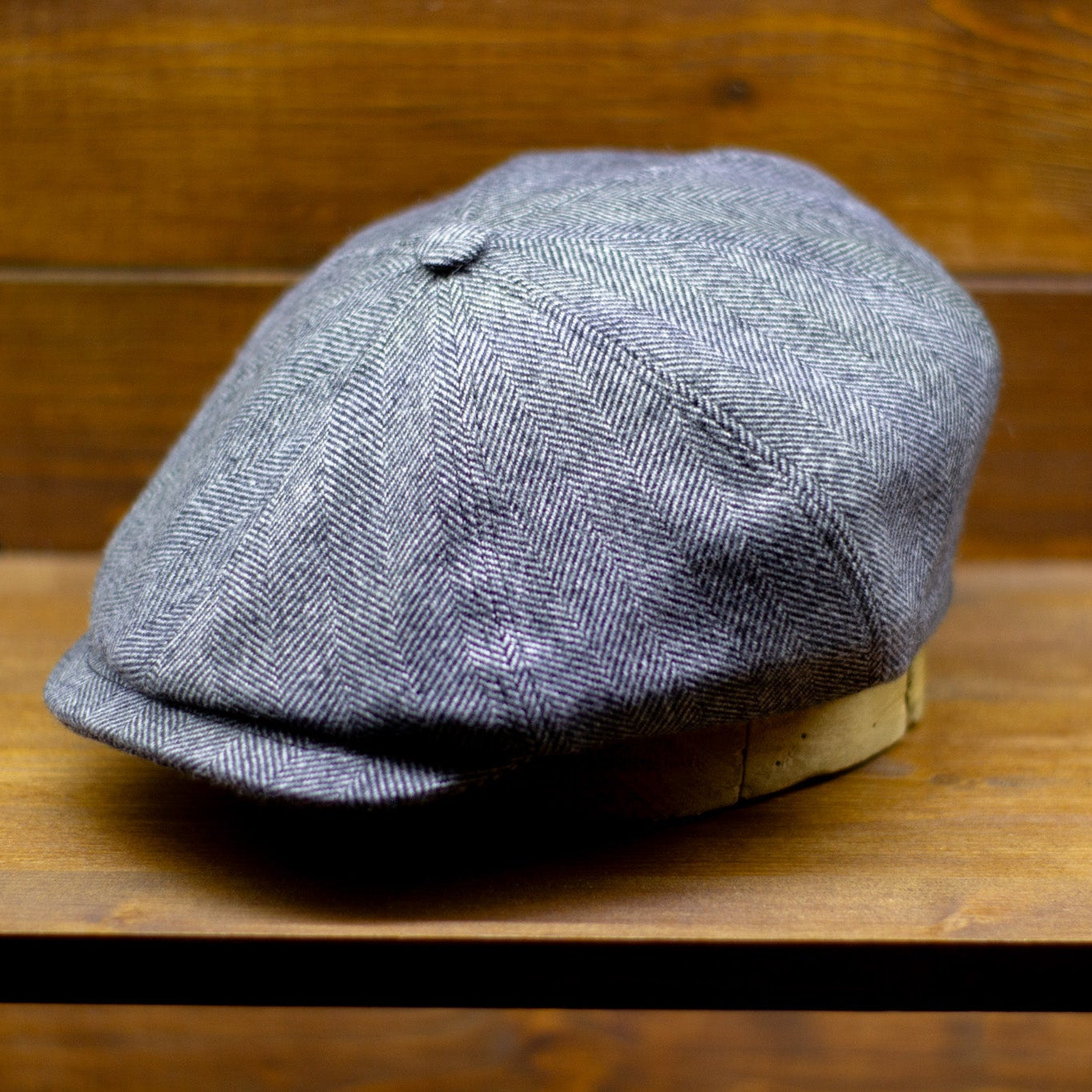 Baker Boy - Herringbone Grey AW25
