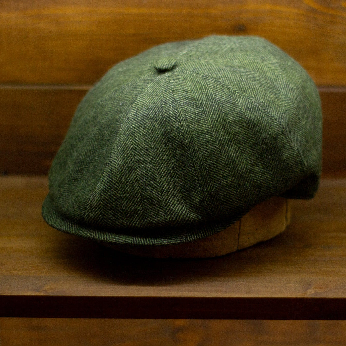 Polly Boy - Herringbone Green AW25