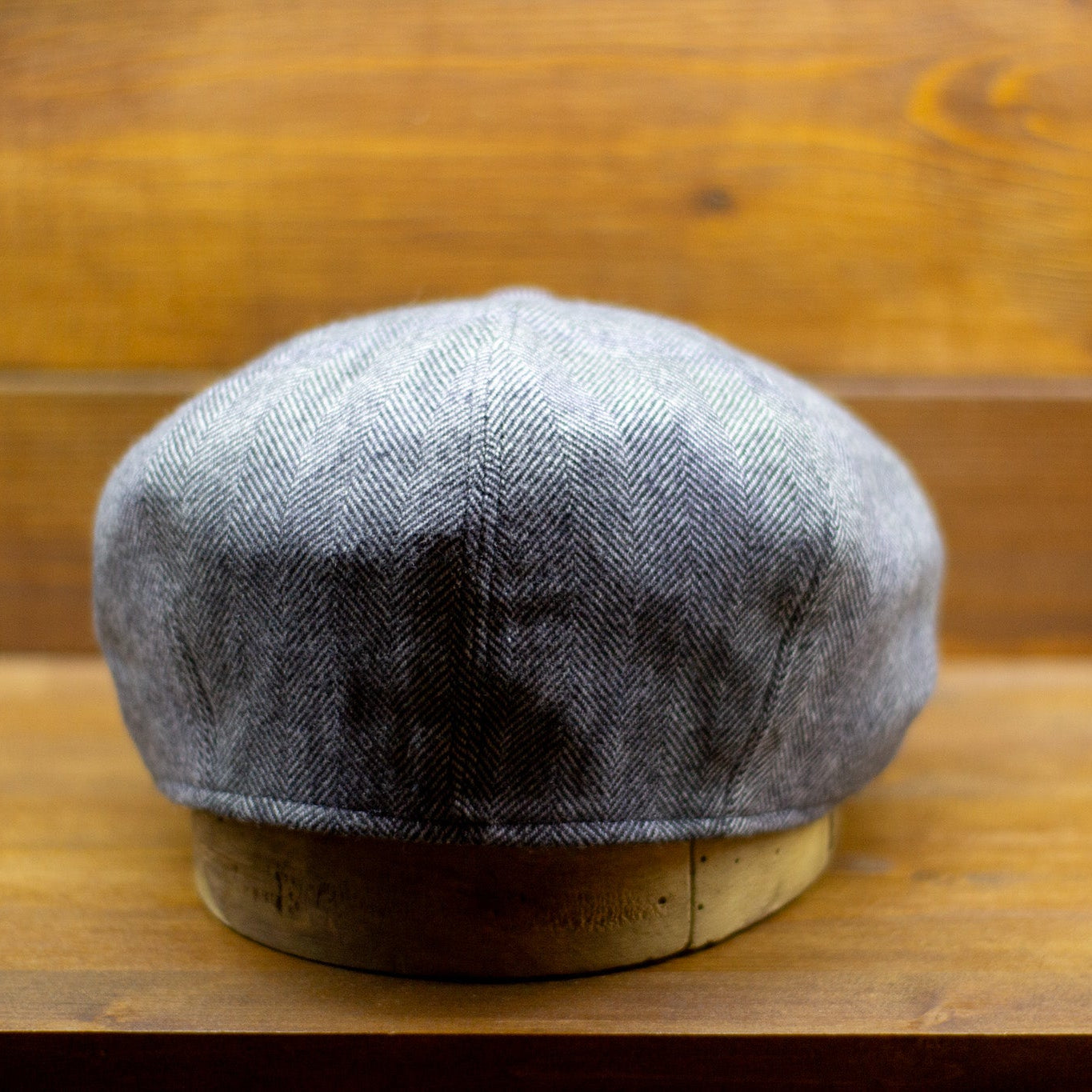 Baker Boy - Herringbone Grey AW25