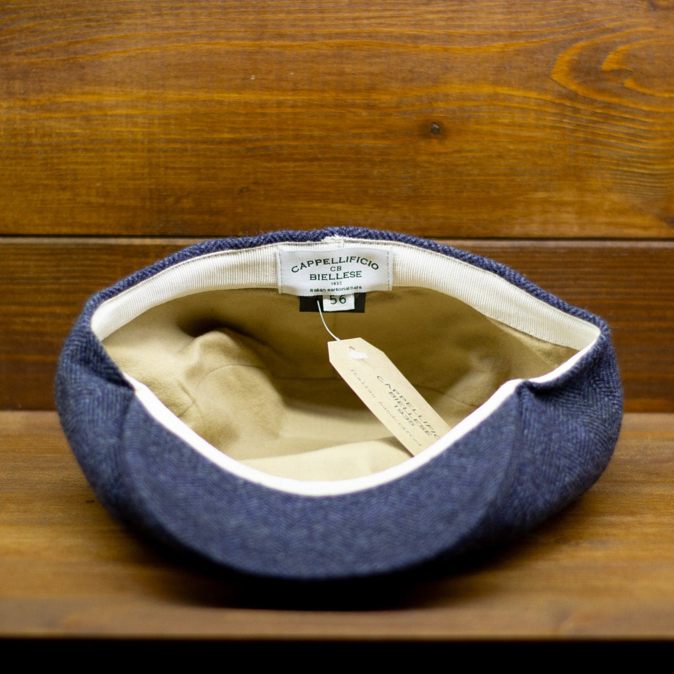 Baker Boy - Herringbone Blue AW25