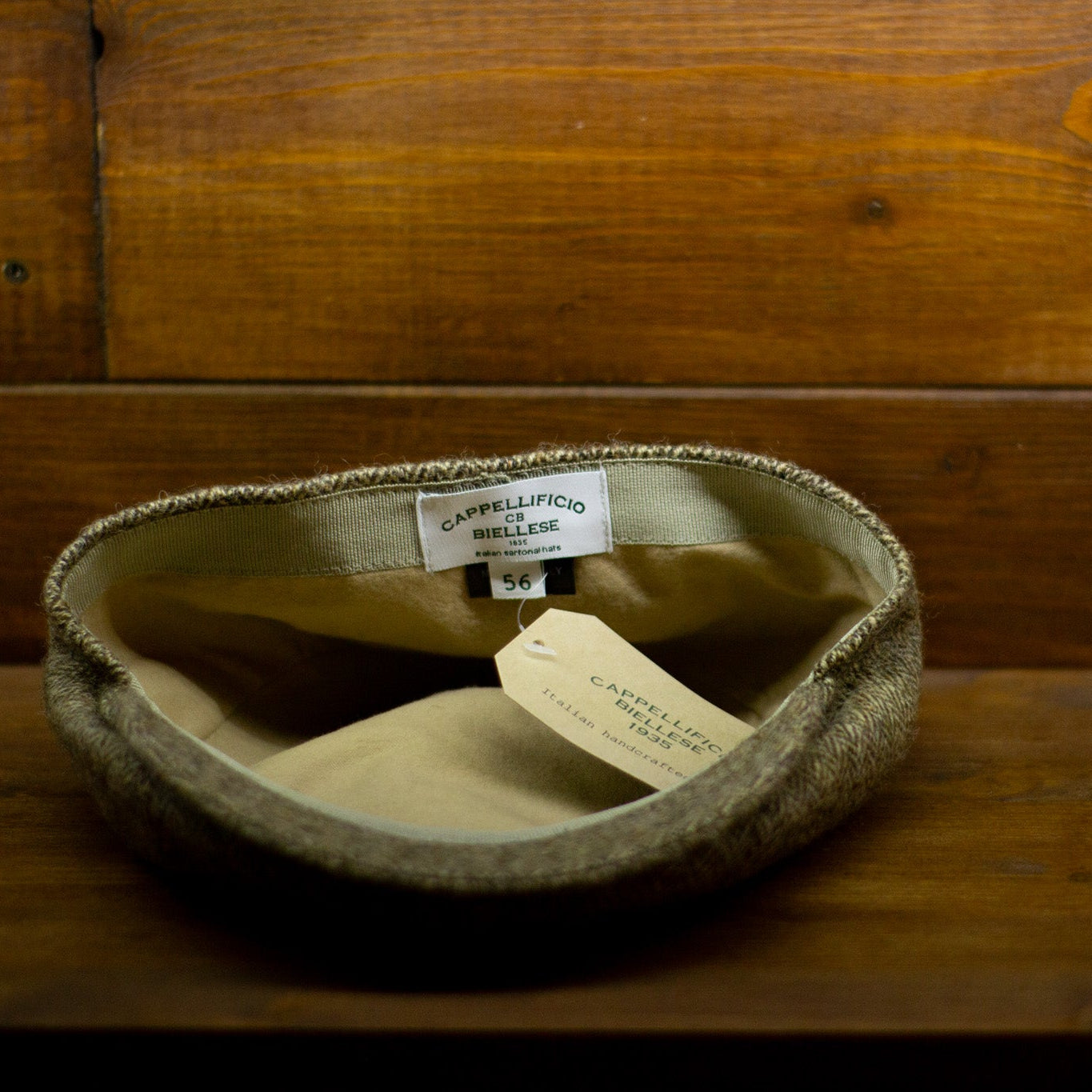 Polly Boy - Herringbone Beige Subalpino AW25