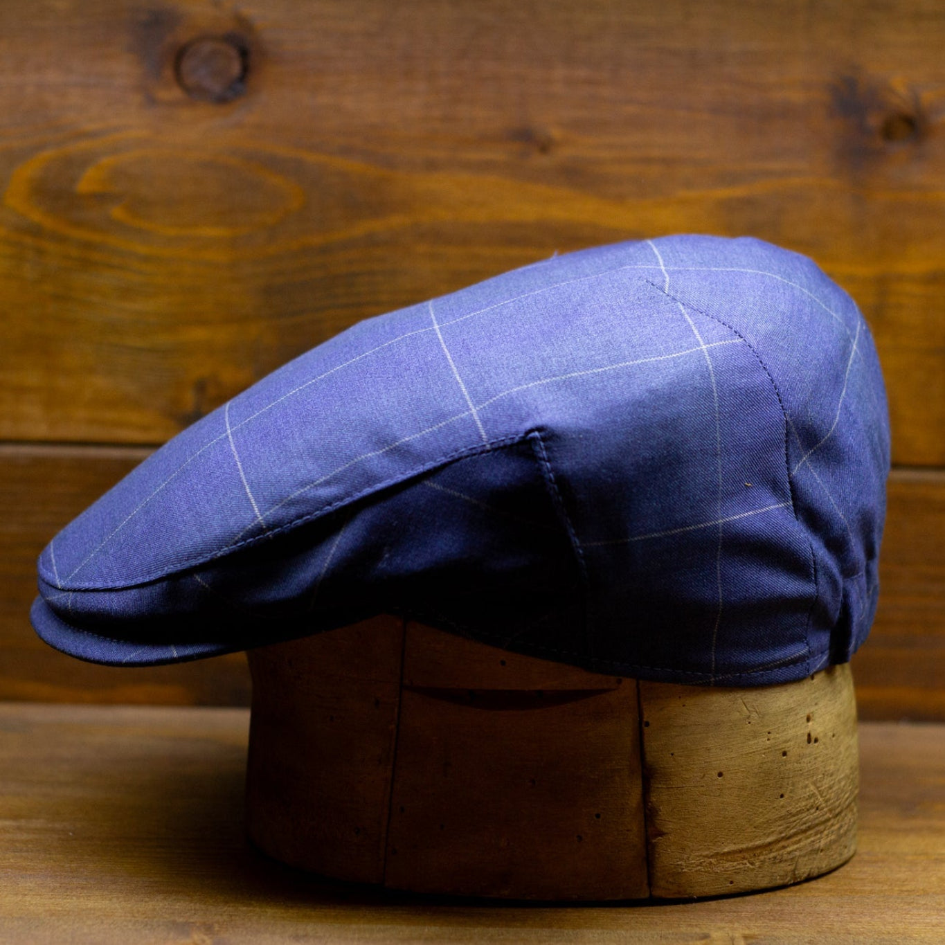 County Cap - VBC Overcheck Sugar Blue
