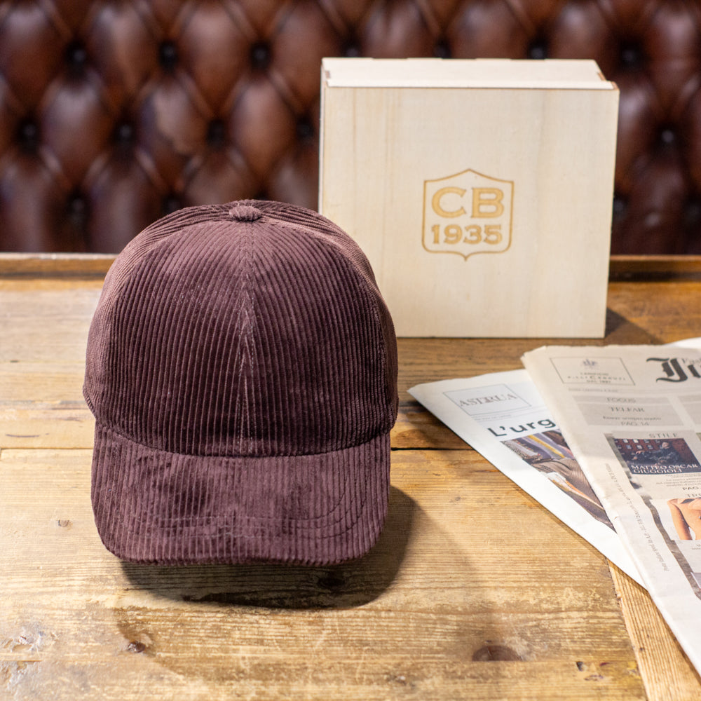 Baseball Cap - Espresso Corduroy