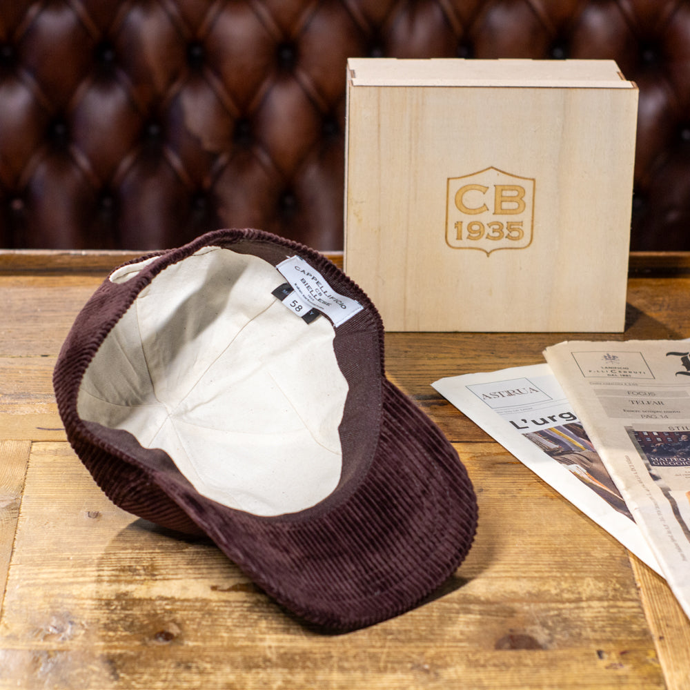 Baseball Cap - Espresso Corduroy