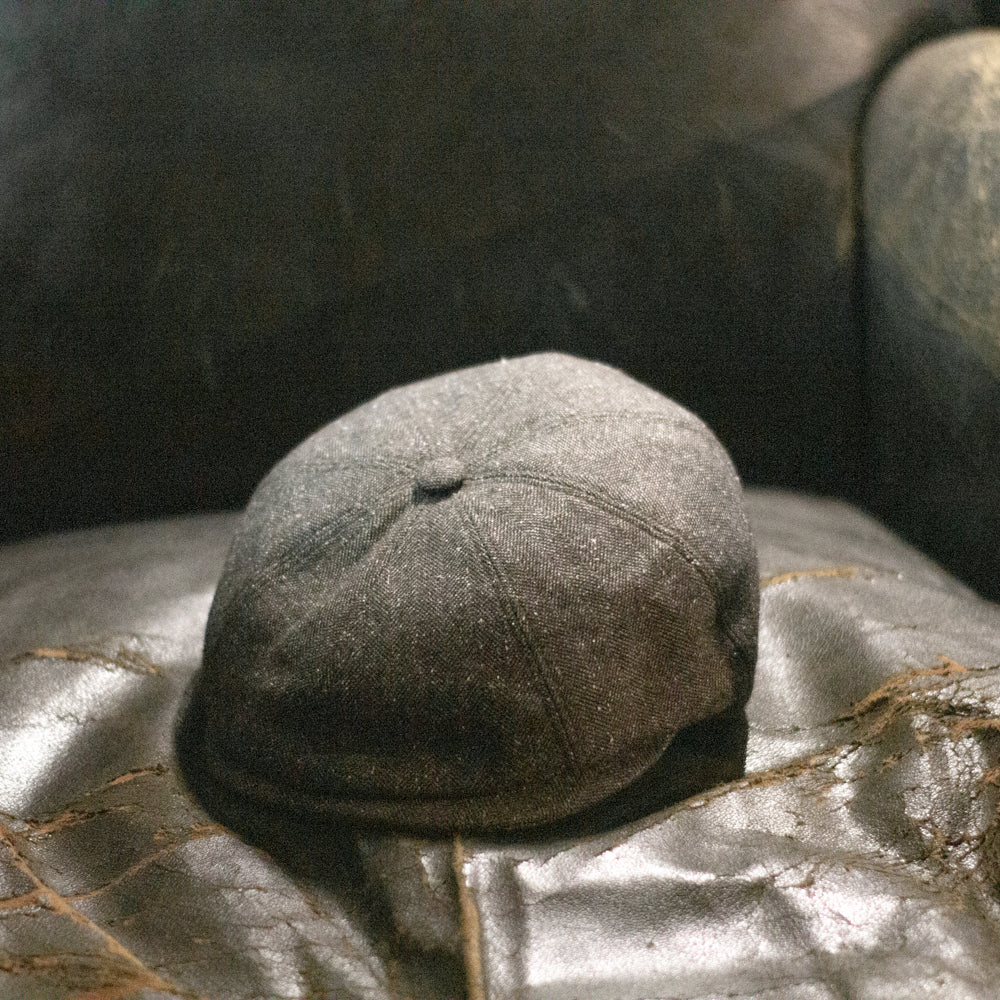Polly Boy - Anthracite Herringbone