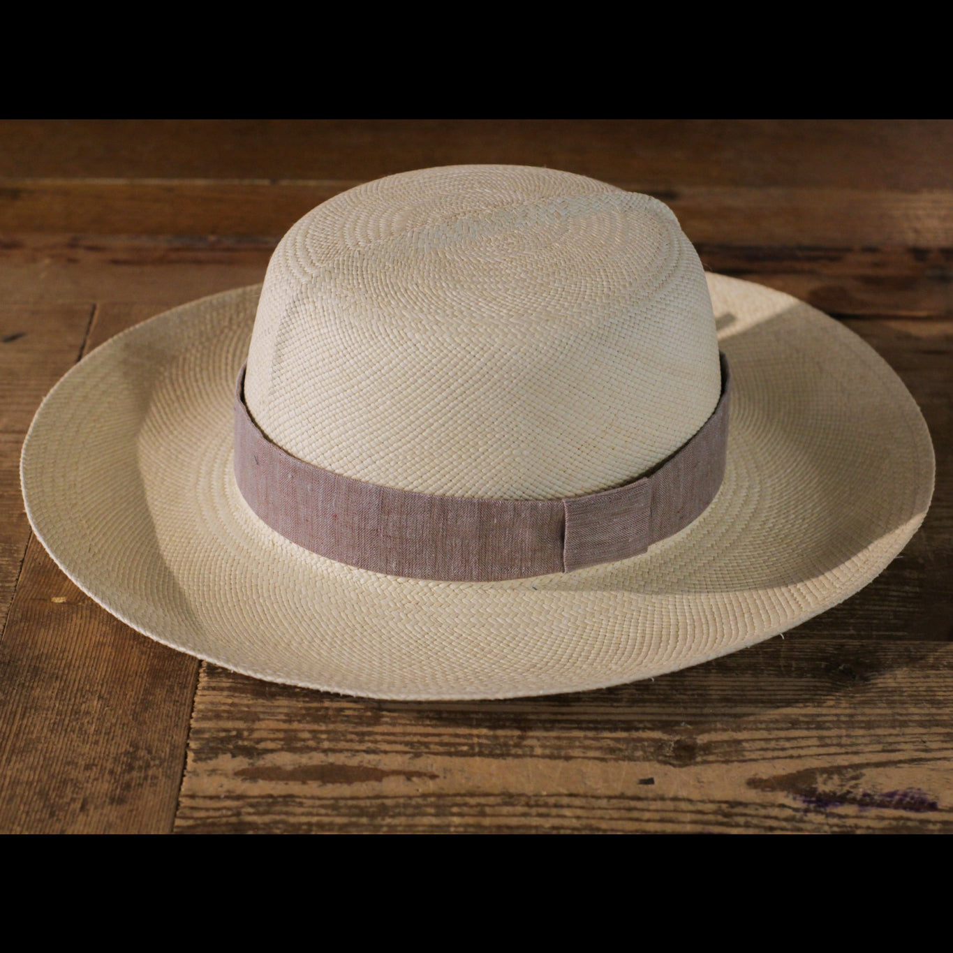GENUINE SAFARI PANAMA - Beige Linen