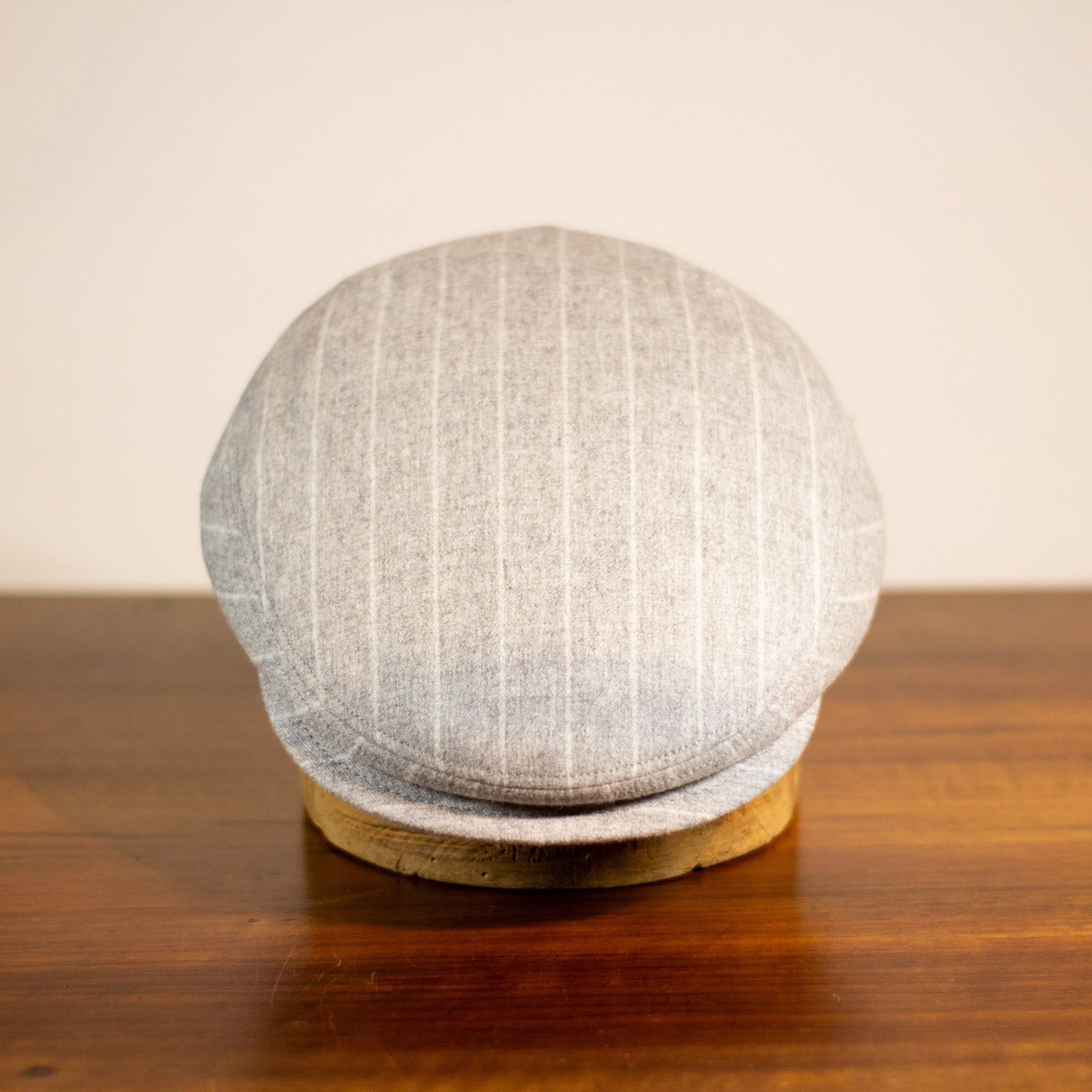 County Cap - Winter Pinstripe Grey AW25