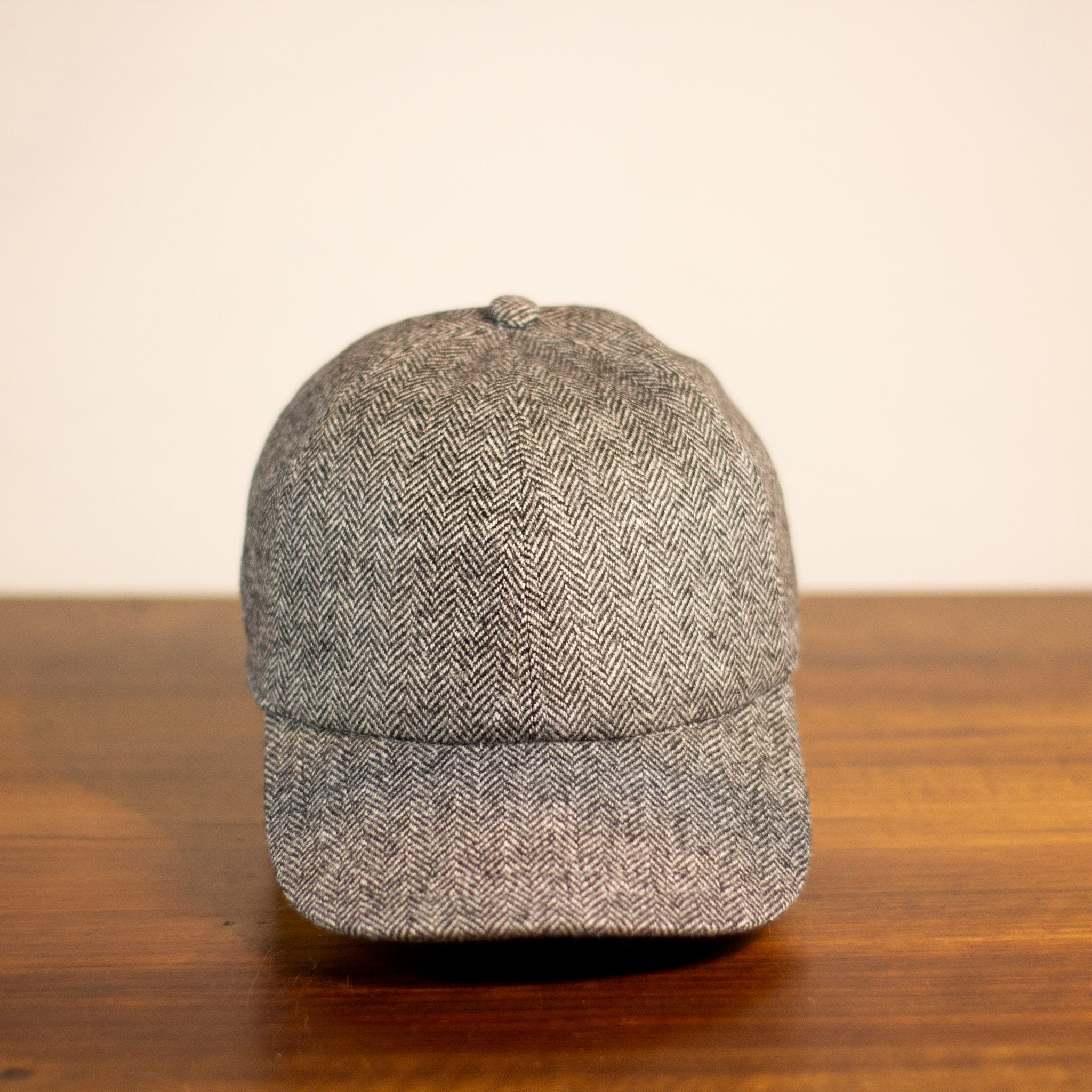 Baseball LP - Grey Herringbone Cashmere by Loro Piana AW25
