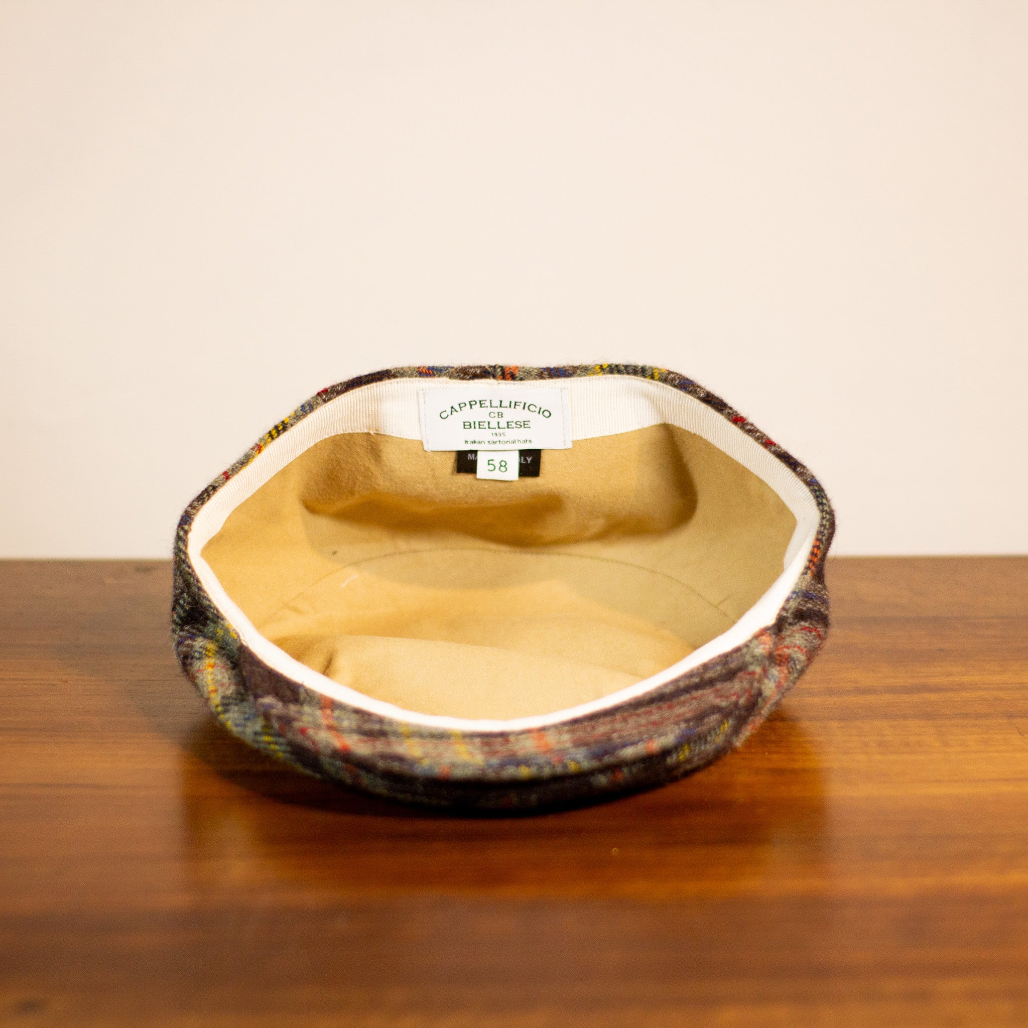 County Cap - Check Multicolor AW25