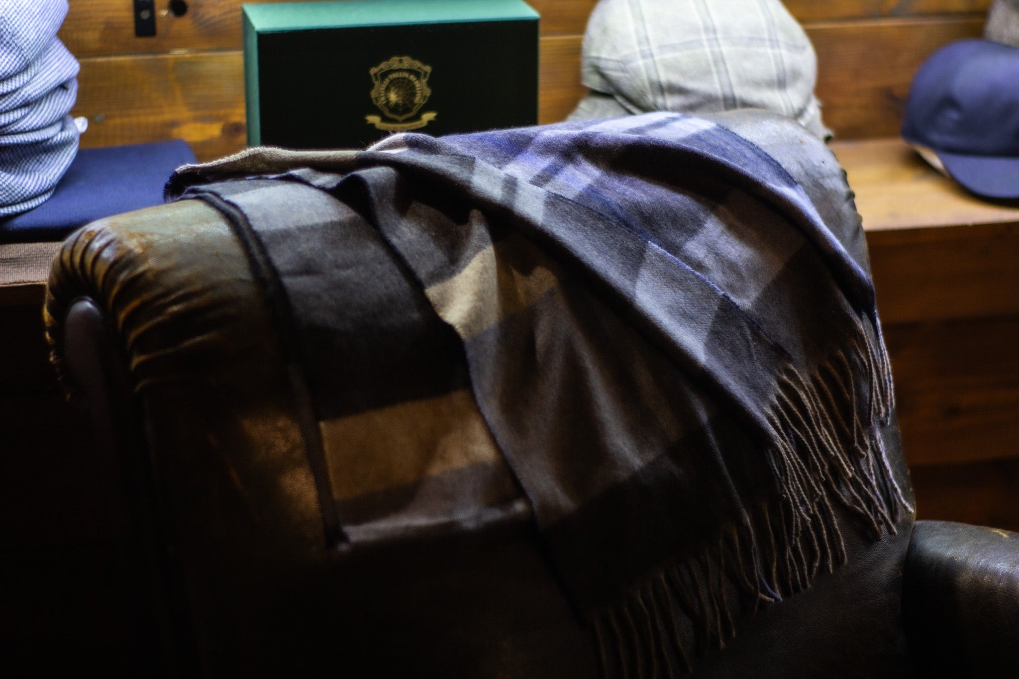 Cashmere Scarf CB1935 - Multicolored with Beige