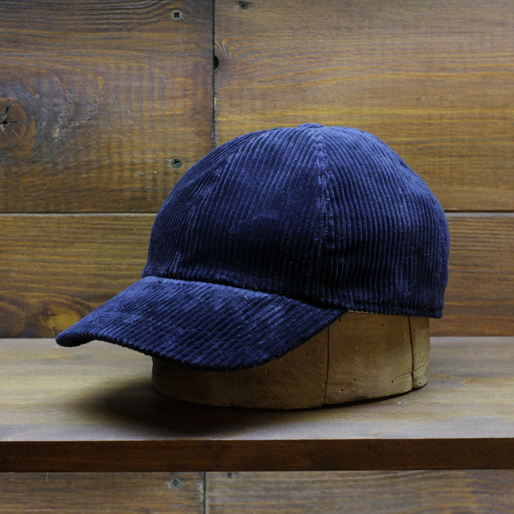 Baseball Cap - Navy Corduroy