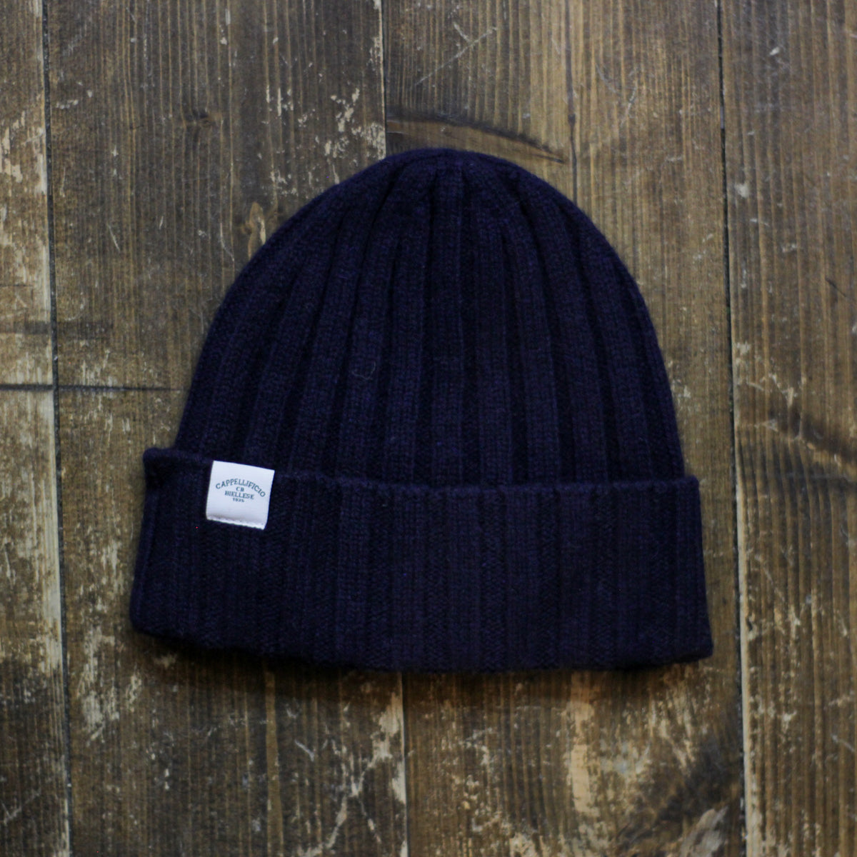 Cuffia in Cashmere - Blu