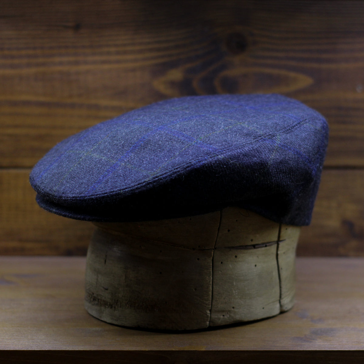 County Cap PR - Overcheck grey & yellow