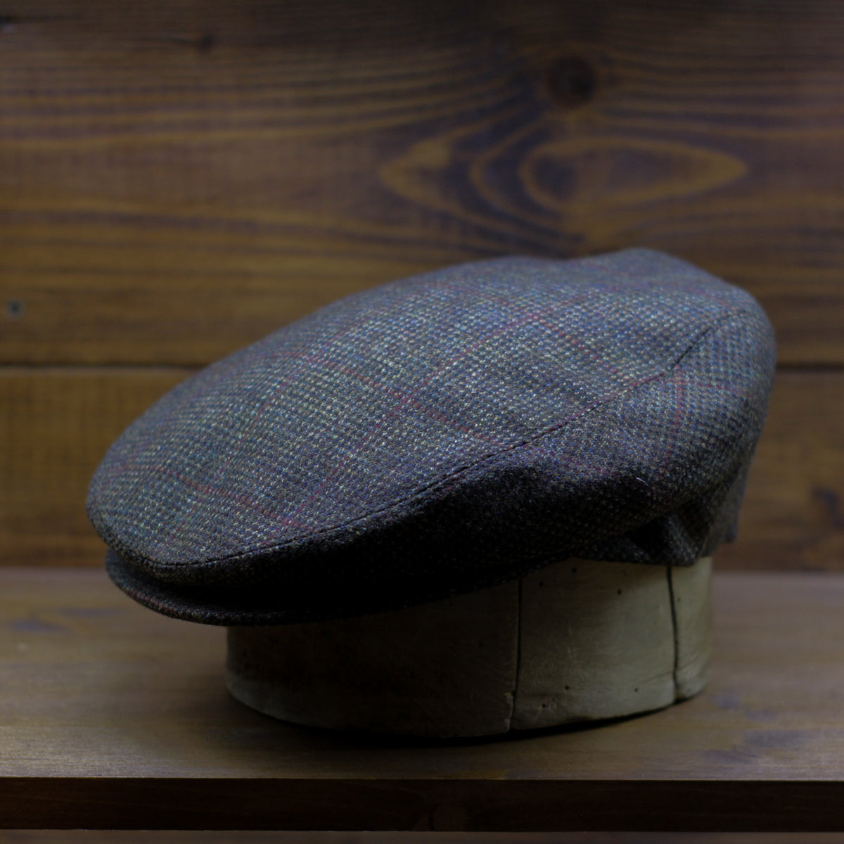 County Cap PR - Overcheck Green & red