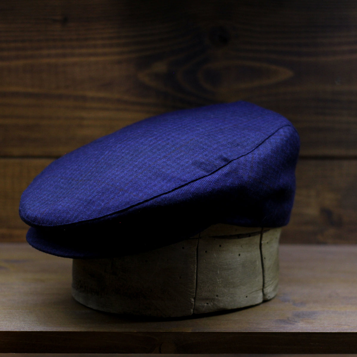 County Cap PR - Overcheck blue and red