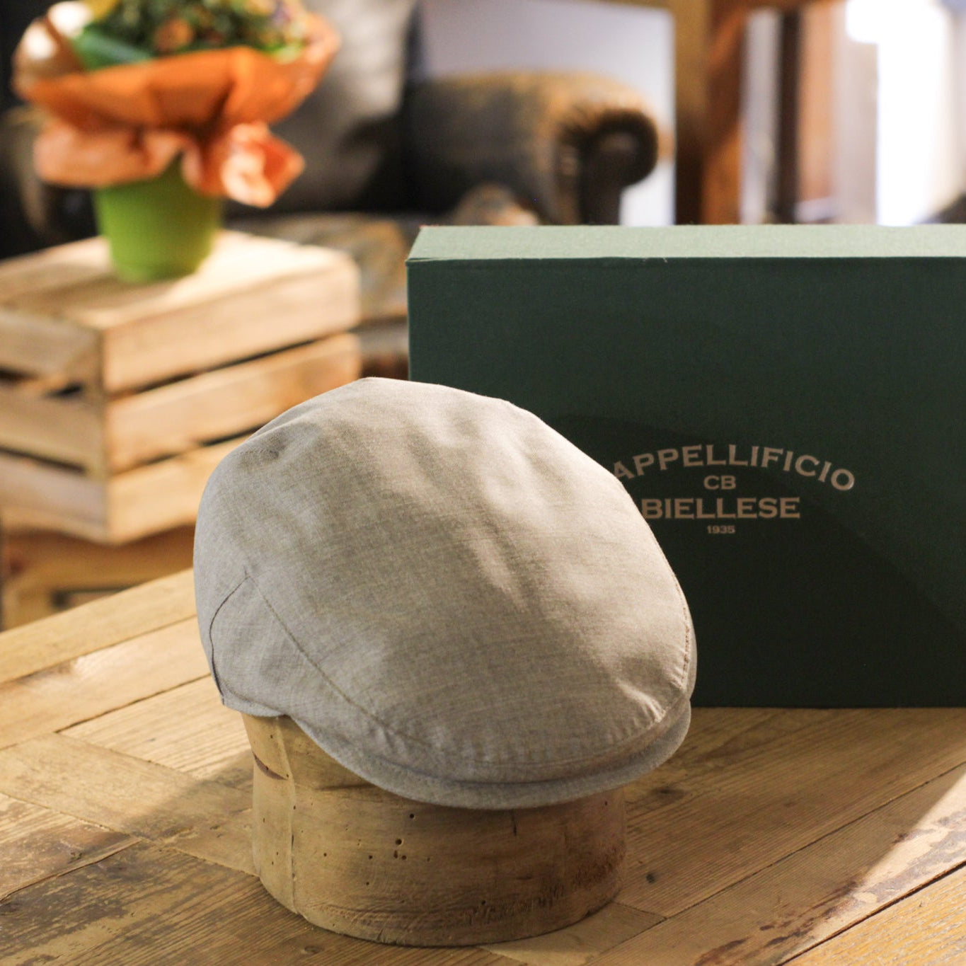 County Cap - VBC Waterproof Greige