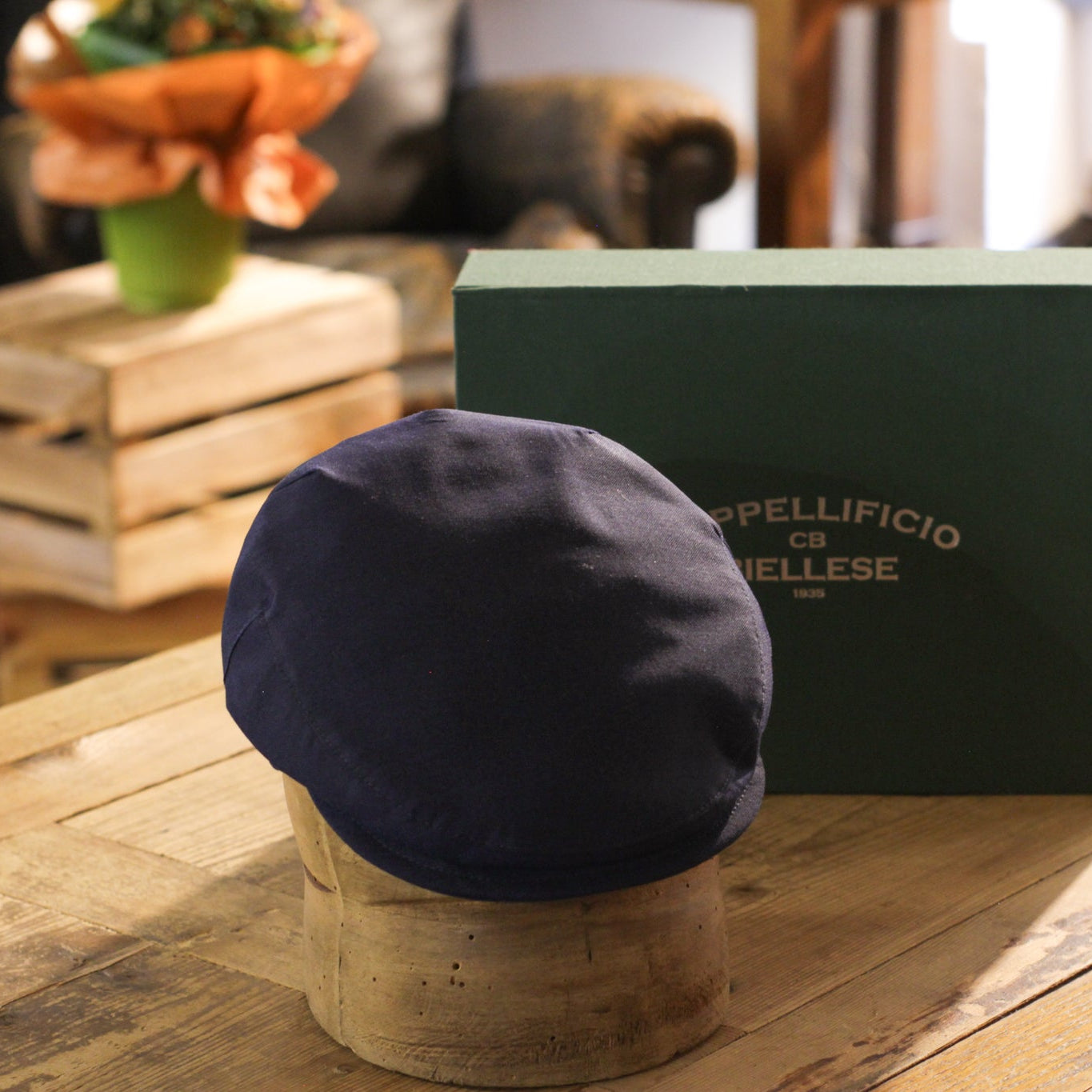 County Cap - VBC Waterproof Navy