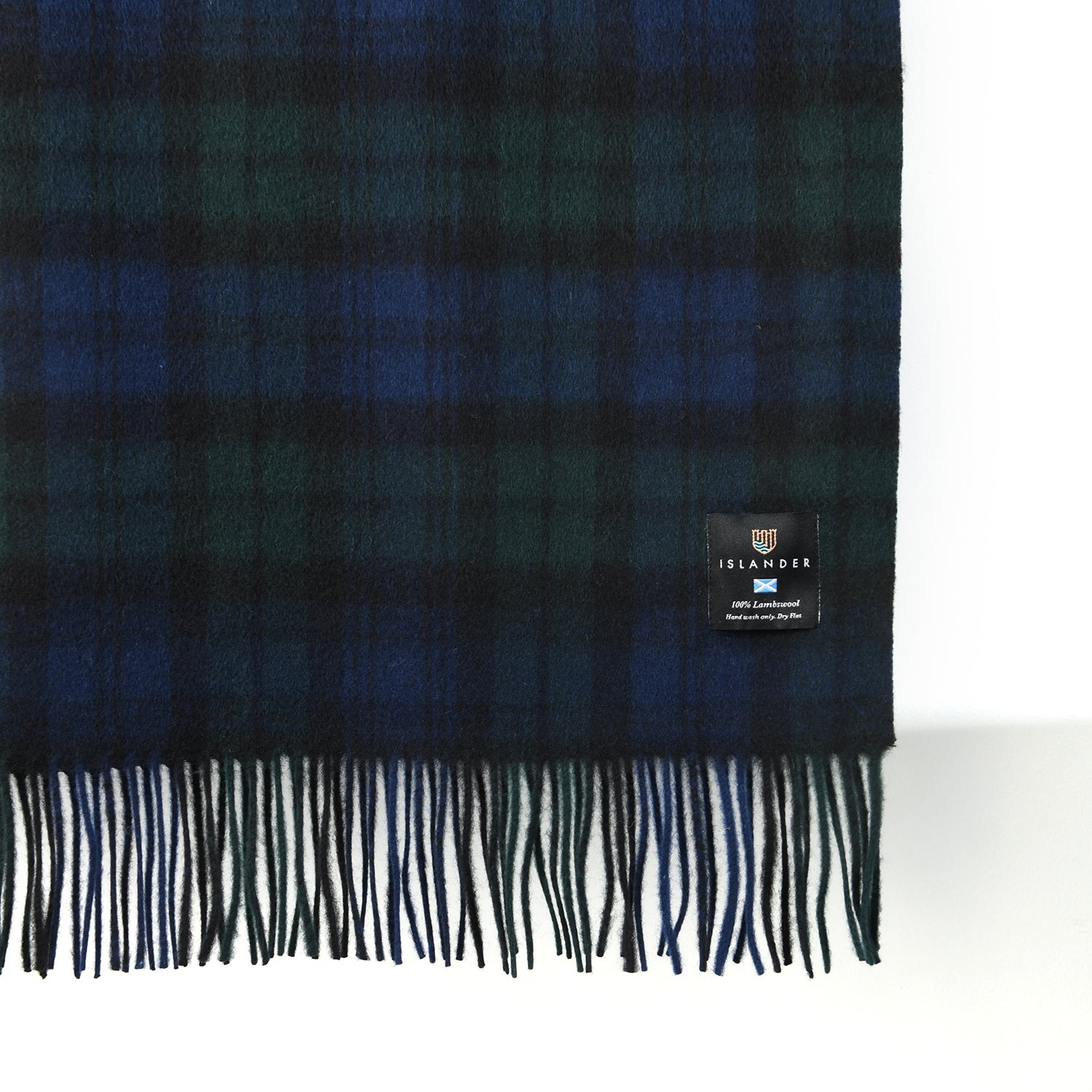 Lambswool Blanket - Black Watch