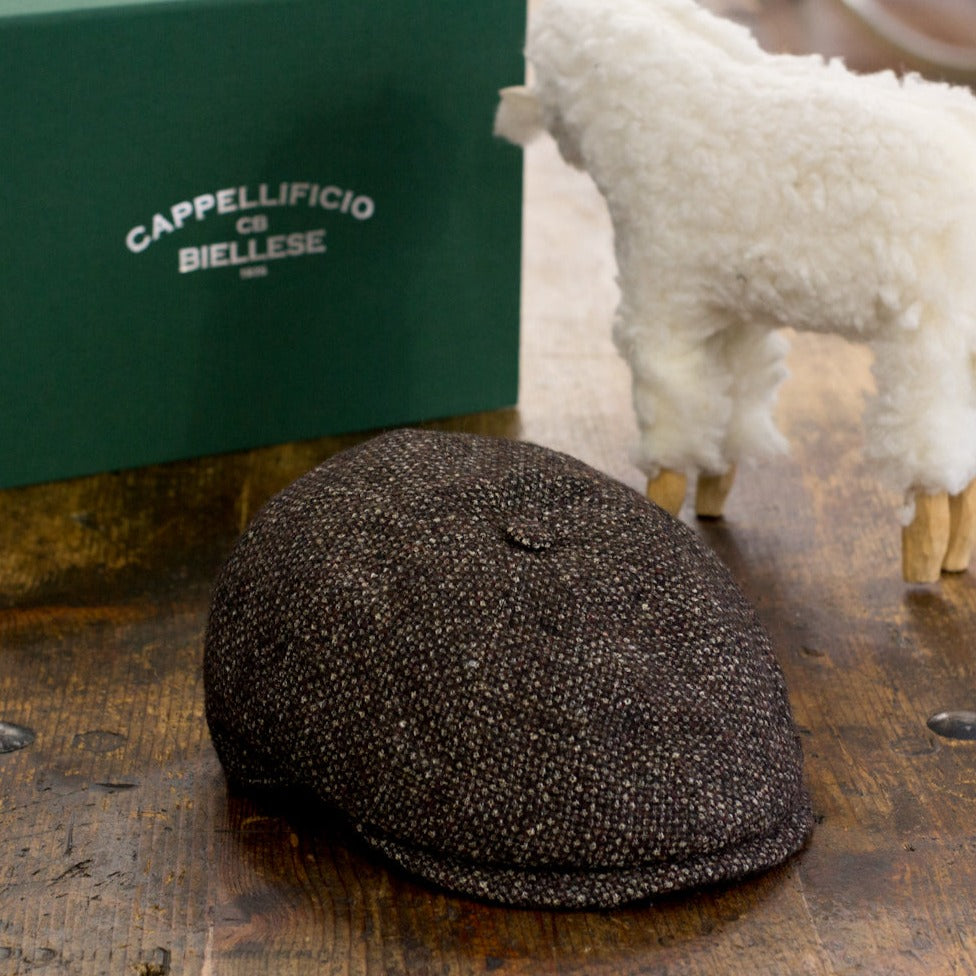 Polly Boy - Dotted Brown Alpaca