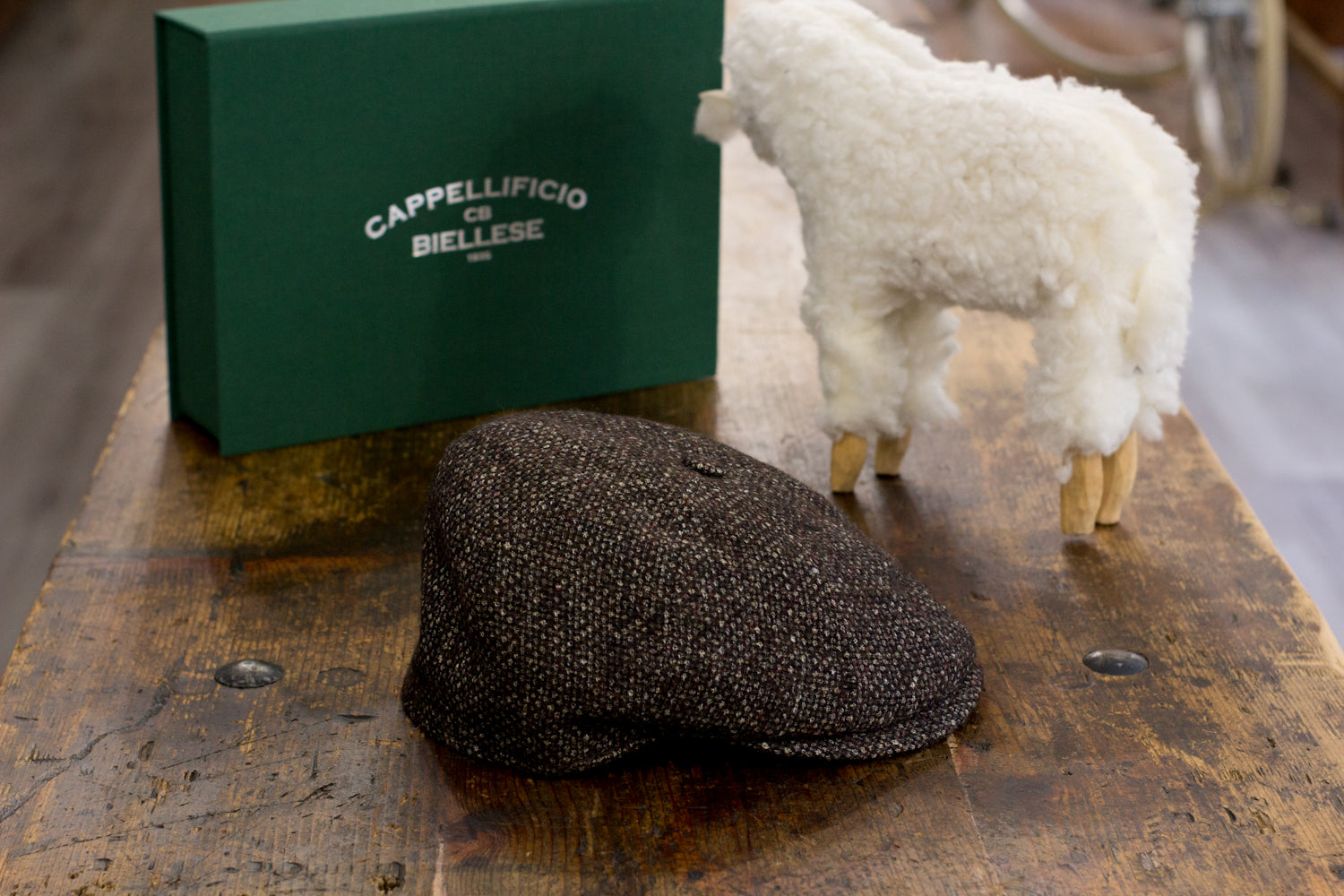 Polly Boy - Dotted Brown Alpaca