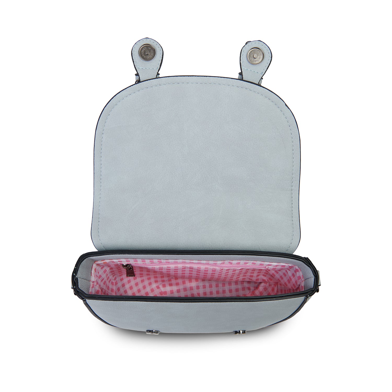 The Mini Cobble Satchel - Blue Tartan