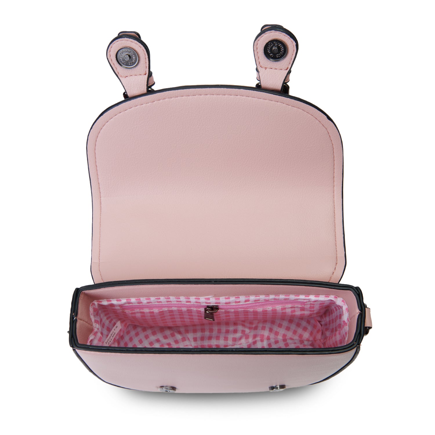 The Mini Cobble Satchel - Pink&Blue Tartan