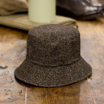 Cloche - Alpaca Dotted Brown
