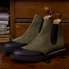 Beatles Boots - Rubberized green