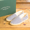 Espadrillas Bolonia Rigato Blu ss23