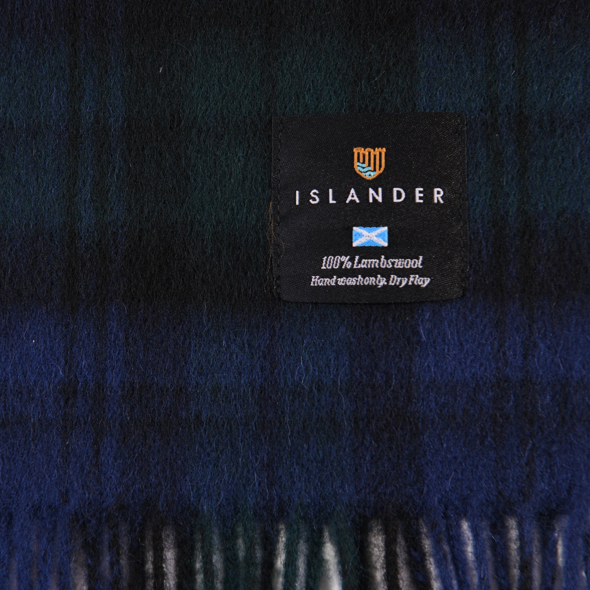 Lambswool Scarf - Black Watch
