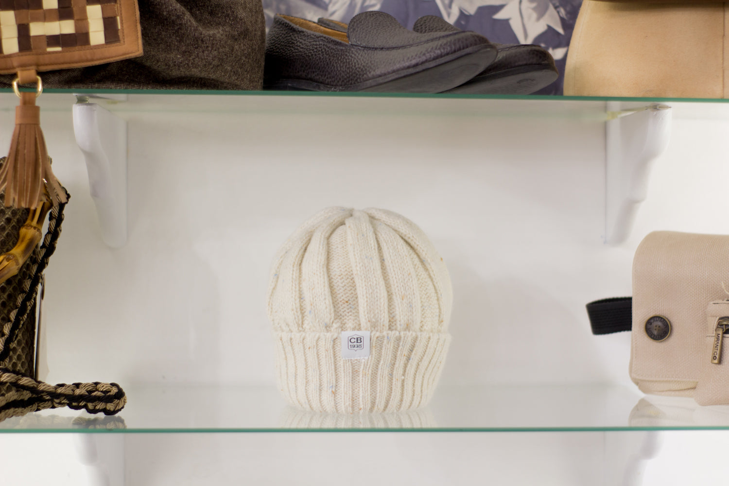 Wool Beanie - Snow