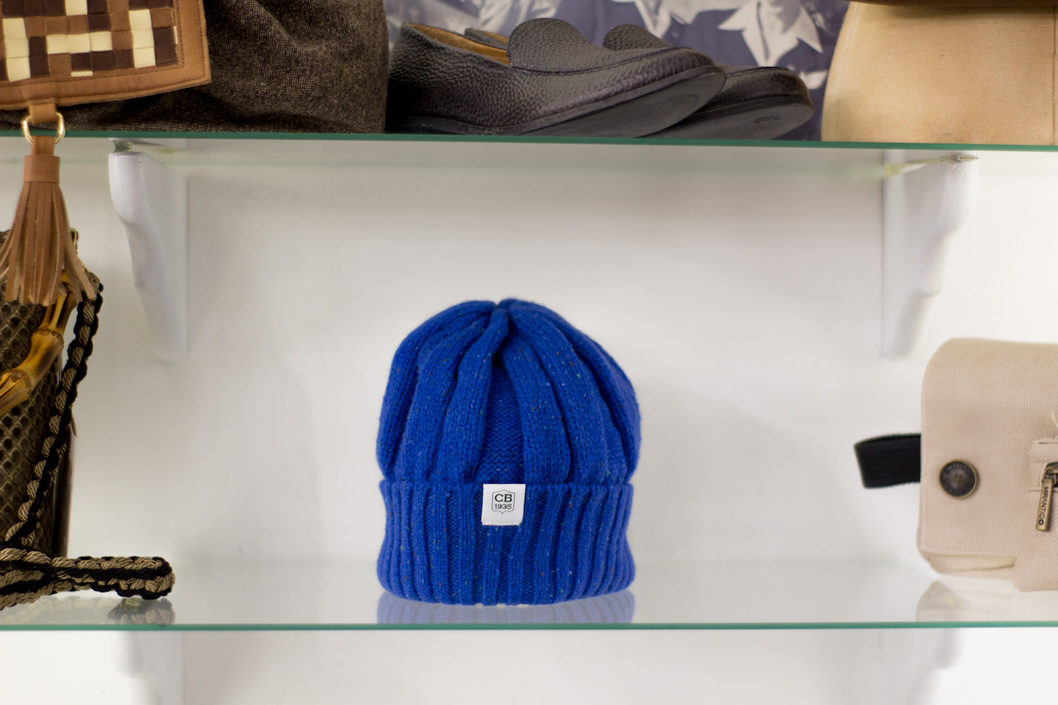 Wool Beanie - Royal Blue