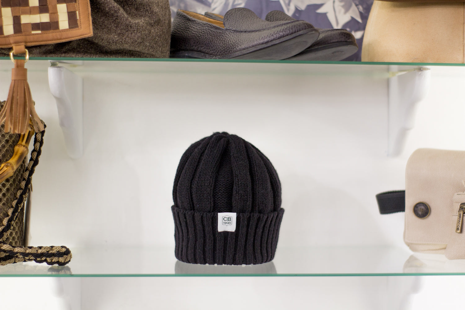 Wool Beanie - Black