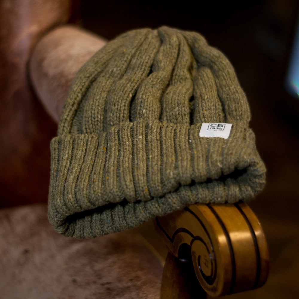 Wool Beanie - Olive