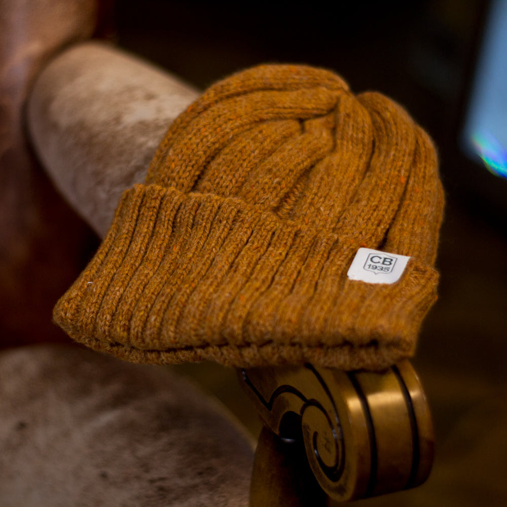 Wool Beanie - Cinnamon
