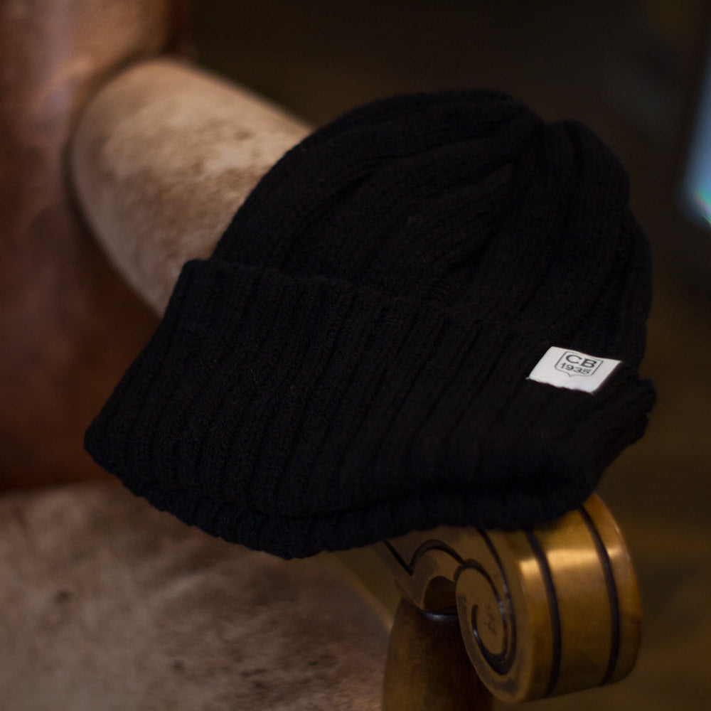 Wool Beanie - Black