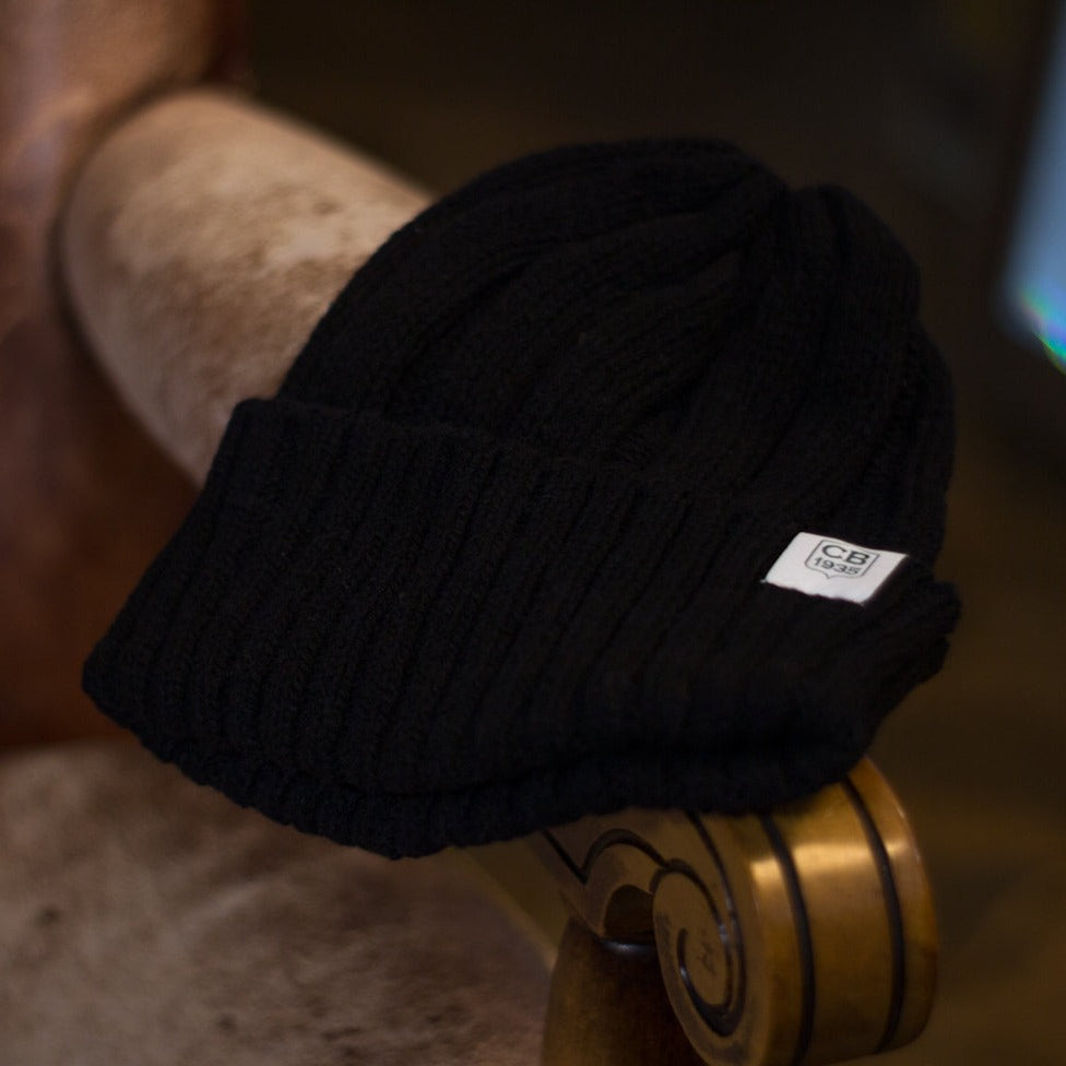 Wool Beanie - Black