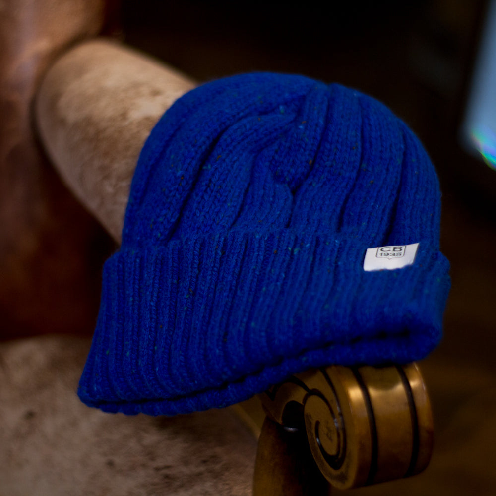 Wool Beanie - Royal Blue