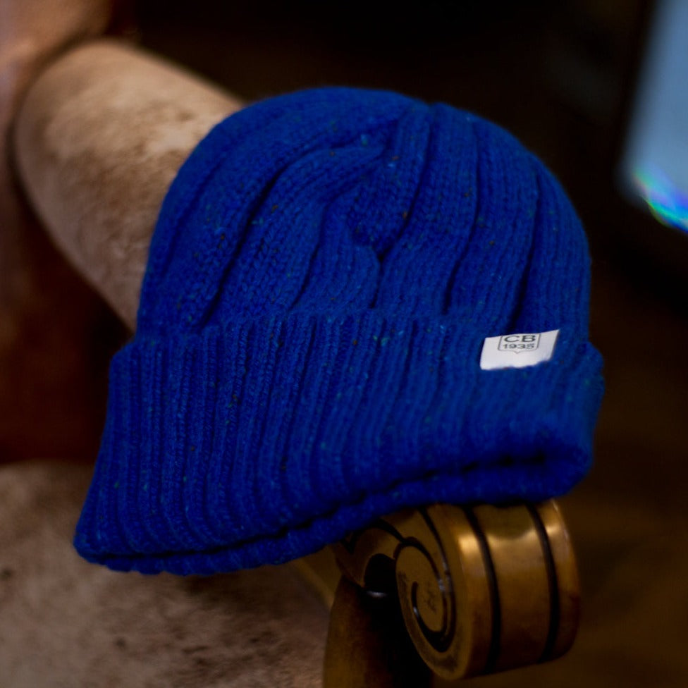 Wool Beanie - Royal Blue