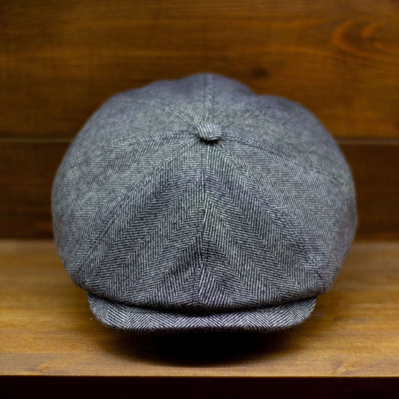 Baker Boy - Herringbone Grey AW25