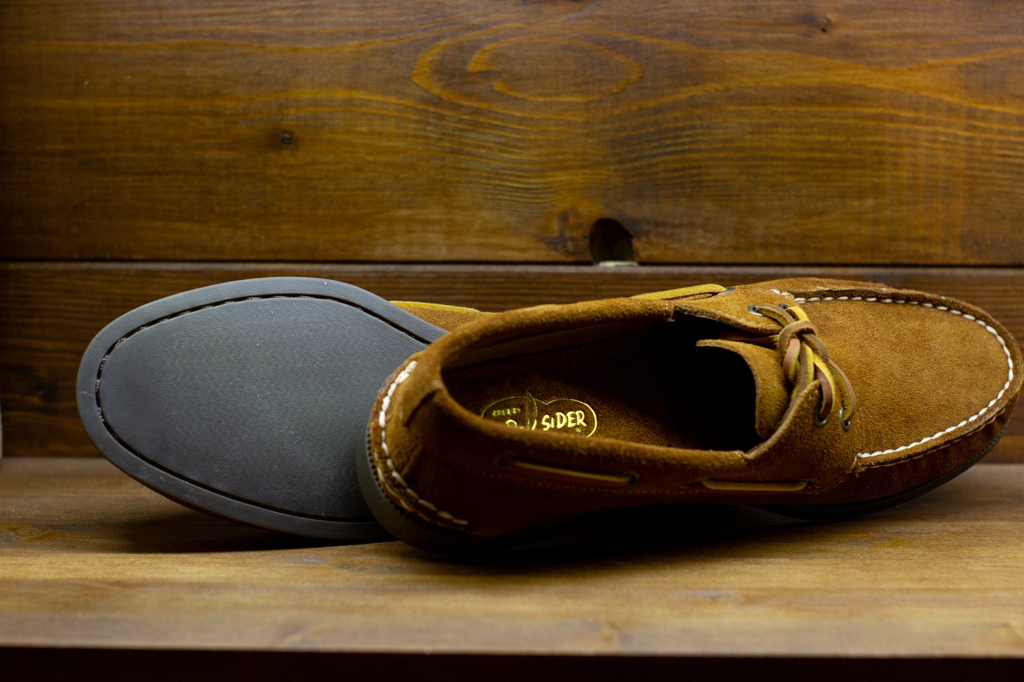 Sperry Boat Shoes J.CREW - Cloud Tan Leather Suede