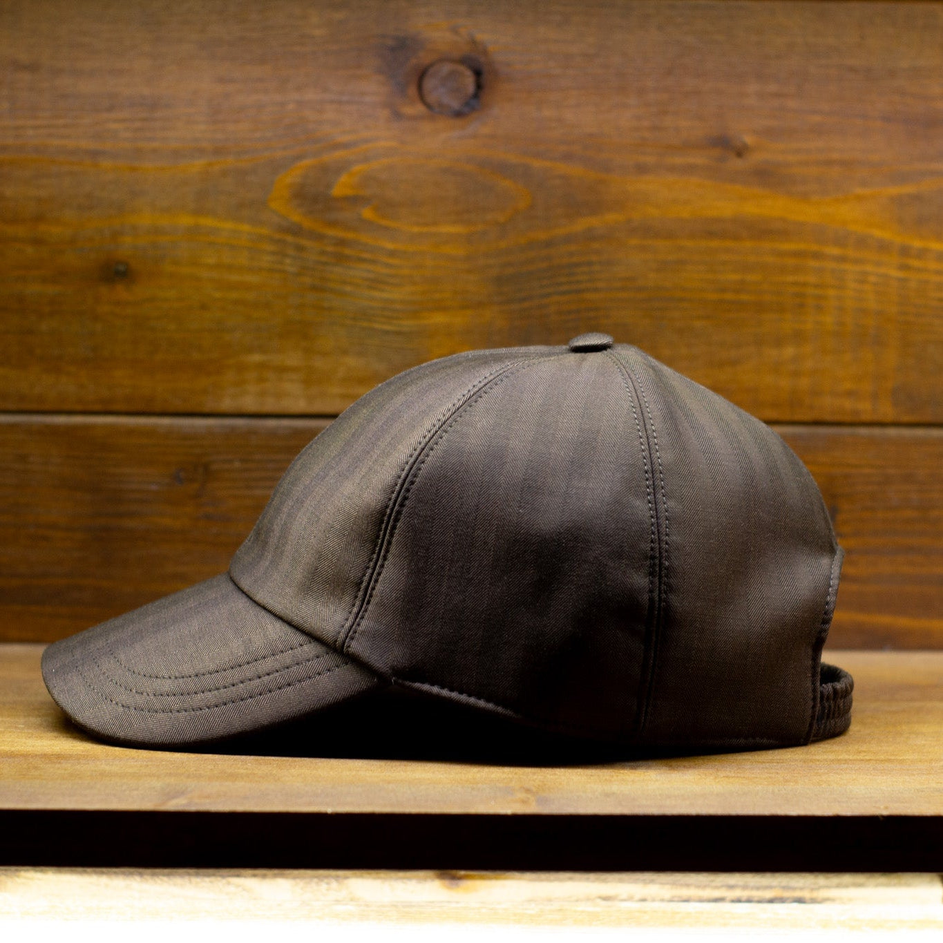 Baseball PT - Spina di Pesce marrone