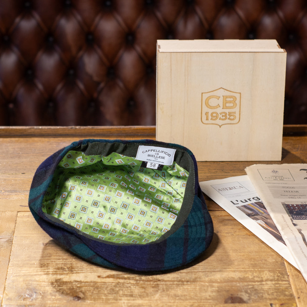 County Cap - Tartan Blackwatch