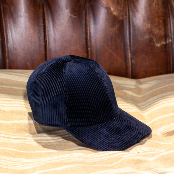 Baseball Cap Blue Sapphire Corduroy