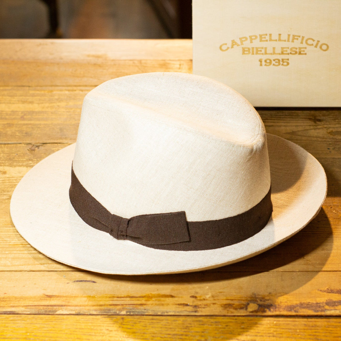 Fedora - Linen